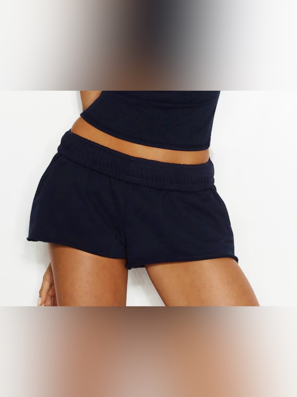 Garage SoftTerry™ Low Rise Shorts in Navy